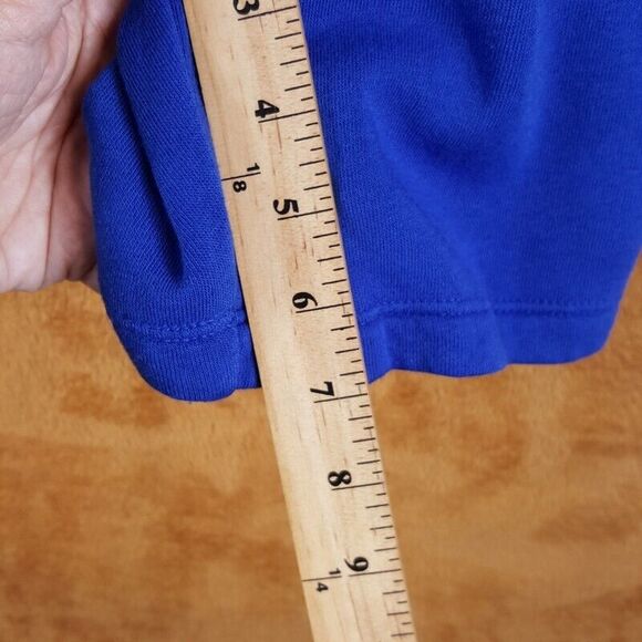 SOL ANGELES Mens Shorts Medium Blue Pull On Sweat Waves Logo Drawstring $118 - Picture 9 of 11